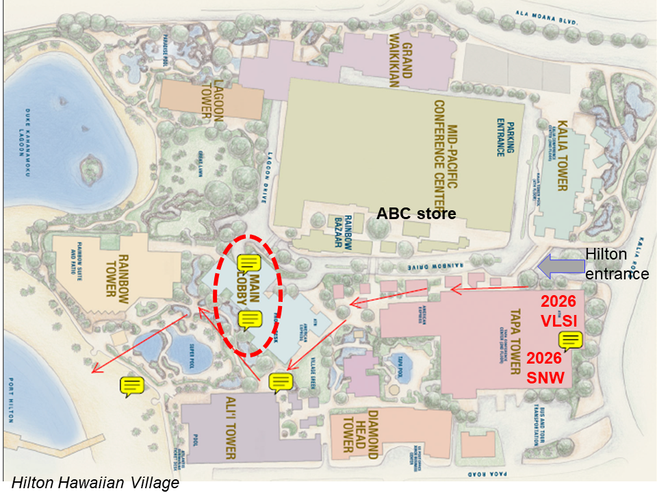 Hilton Hawaiian Village Map